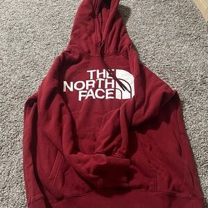 The North Face Burgundy Hoodie
